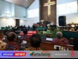Wakapolda Jatim Gelar Minggu Kasih di GKJW Waru Sidoarjo, Ingatkan Bahaya Hoaks dan Bullying