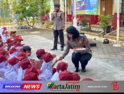 Tak Sekadar Jaga Keamanan, Polri Ajak Pelajar Peduli Pendidikan dan Lingkungan