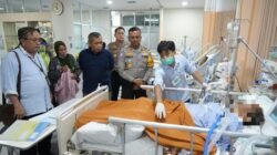 Polri Jenguk Korban Kecelakaan Ojol di Blok M, Pastikan Penanganan Medis hingga Sembuh