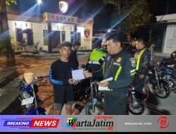 Operasi Patuh, Satlantas Polres Kediri Tindak  19 Motor di SLG