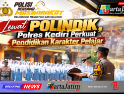 Lewat POLINDIK, Polres Kediri Perkuat Pendidikan Karakter Pelajar
