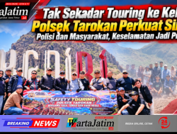 Tak Sekadar Touring ke Kelud, Polsek Tarokan Perkuat Sinergi Polisi dan Masyarakat, Keselamatan Jadi Prioritas