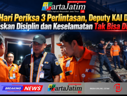 Dini Hari Periksa 3 Perlintasan, Deputy KAI Daop 7 Tegaskan Disiplin dan Keselamatan Tak Bisa Ditawar