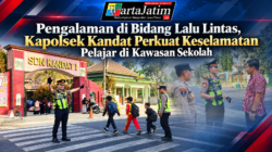 Pengalaman di Bidang Lalu Lintas, Kapolsek Kandat Perkuat Keselamatan Pelajar di Kawasan Sekolah