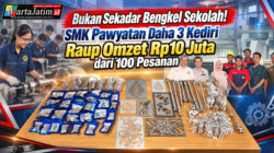Bukan Sekadar Bengkel Sekolah! SMK Pawyatan Daha 3 Kediri Raup Omzet Rp10 Juta dari 100 Pesanan