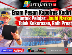 Enam Pesan Kapolres Kediri Kota untuk Pelajar: Jauhi Narkoba, Tolak Kekerasan, Raih Prestasi
