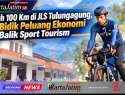 Kayuh 100 Km di JLS Tulungagung, KAI Bidik Peluang Ekonomi di Balik Sport Tourism