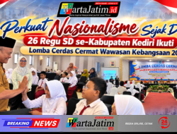 Perkuat Nasionalisme Sejak Dini, 26 Regu SD se-Kabupaten Kediri Ikuti Lomba Cerdas Cermat Wawasan Kebangsaan 2026