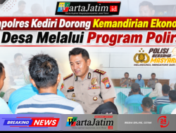 Kapolres Kediri Dorong Kemandirian Ekonomi di Desa Melalui Program Poliran