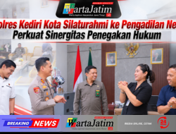 Kapolres Kediri Kota Silaturahmi ke Pengadilan Negeri, Perkuat Sinergitas Penegakan Hukum