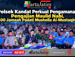 Polsek Kandat Perkuat Pengamanan Pengajian Maulid Nabi, 400 Jamaah Padati Musholla Al-Mustaqim