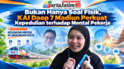 Bukan Hanya Soal Fisik, KAI Daop 7 Madiun Perkuat Kepedulian terhadap Mental Pekerja