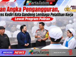 Tekan Angka Pengangguran, Kapolres Kediri Kota Gandeng Lembaga Pelatihan Kerja Lewat Program Poliran