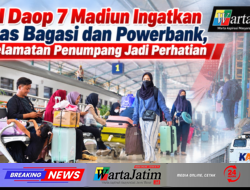 KAI Daop 7 Madiun Ingatkan Batas Bagasi dan Powerbank, Keselamatan Penumpang Jadi Perhatian