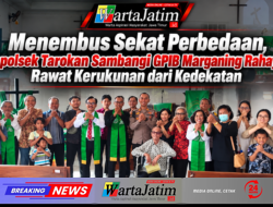 Menembus Sekat Perbedaan, Kapolsek Tarokan Sambangi GPIB Marganing Rahayu, Rawat Kerukunan dari Kedekatan