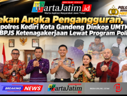 Tekan Angka Pengangguran, Kapolres Kediri Kota Gandeng Dinkop UMTK dan BPJS Ketenagakerjaan Lewat Program Poliran