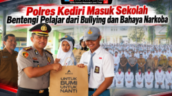 Polres Kediri Masuk Sekolah Bentengi Pelajar dari Bullying dan Bahaya Narkoba