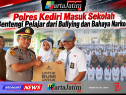 Polres Kediri Masuk Sekolah Bentengi Pelajar dari Bullying dan Bahaya Narkoba