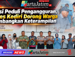 Polisi Peduli Pengangguran, Polres Kediri Dorong Warga Kembangkan Keterampilan