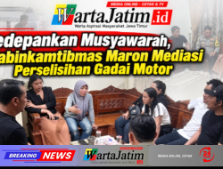 Kedepankan Musyawarah, Bhabinkamtibmas Maron Mediasi Perselisihan Gadai Motor