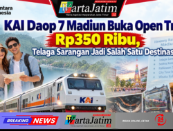 KAI Daop 7 Madiun Buka Open Trip Rp350 Ribu, Telaga Sarangan Jadi Salah Satu Destinasi