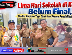 Lima Hari Sekolah di Kediri Belum Final, Disdik Siapkan Tiga Opsi dan Skema Pendidikan Agama