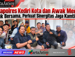 Kapolres Kediri Kota dan Awak Media Duduk Bersama, Perkuat Sinergitas Jaga Kamtibmas