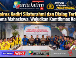 Kapolres Kediri Silaturahmi dan Dialog Terbuka Bersama Mahasiswa, Wujudkan Kamtibmas Kondusif