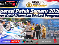 Operasi Patuh Semeru 2026, Polres Kediri Utamakan Edukasi Pengendara